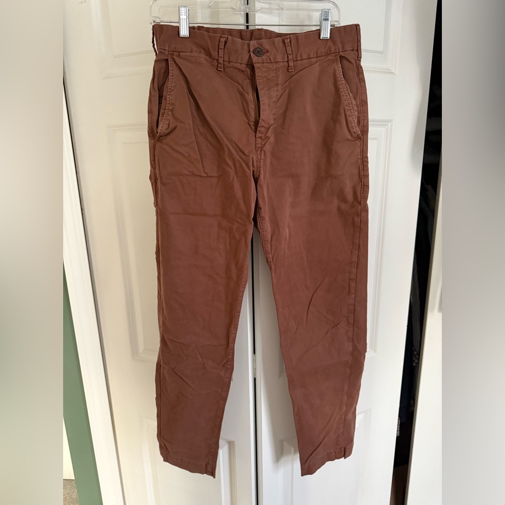 American Eagle Outfitters Rust Brown Chino Pants